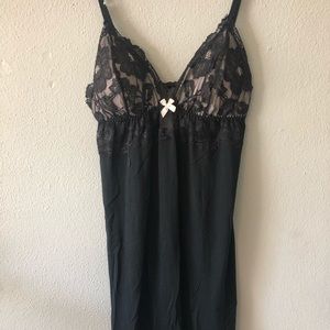 Victoria’s Secret Black Lace Nightgown
